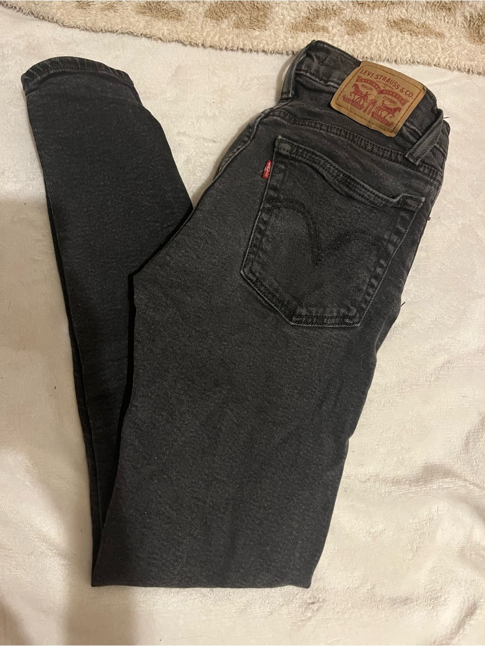 Levi's Men's Charcoal Skinny Jeans